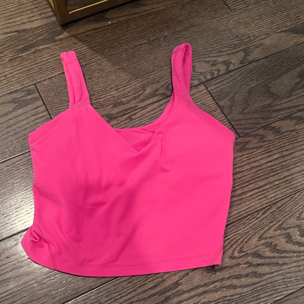 Lululemon Hot Pink Align tank